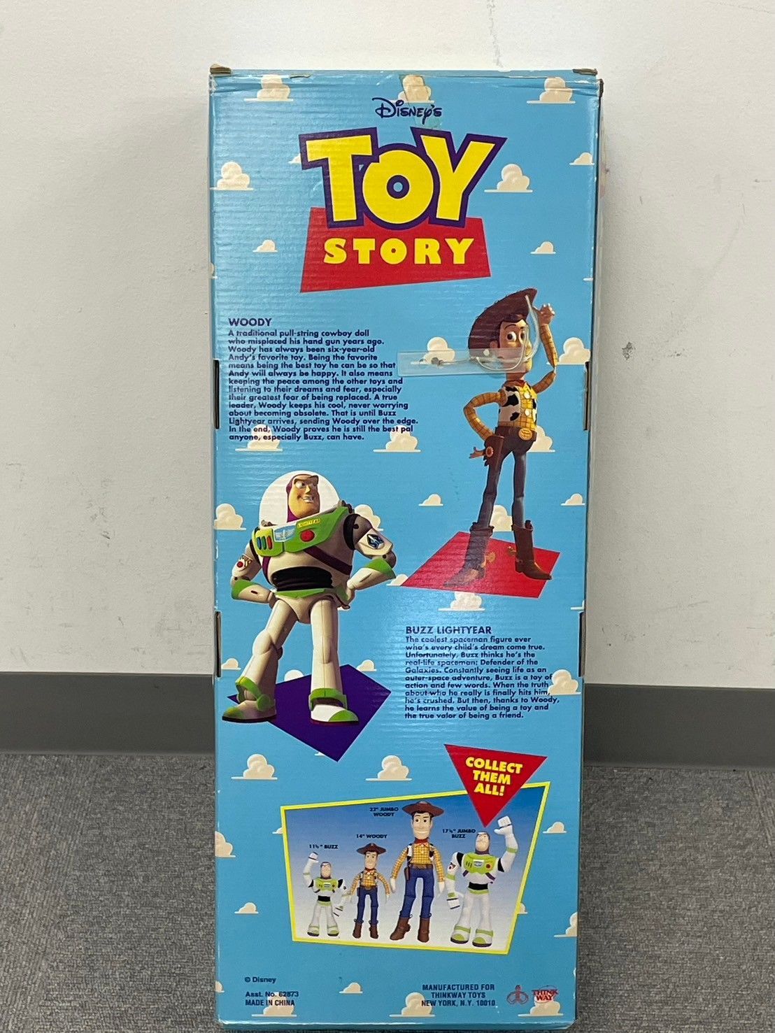 CH061-O111-I58-2738 TOY STORY ADVENTURE BUDDY WOODY トイ