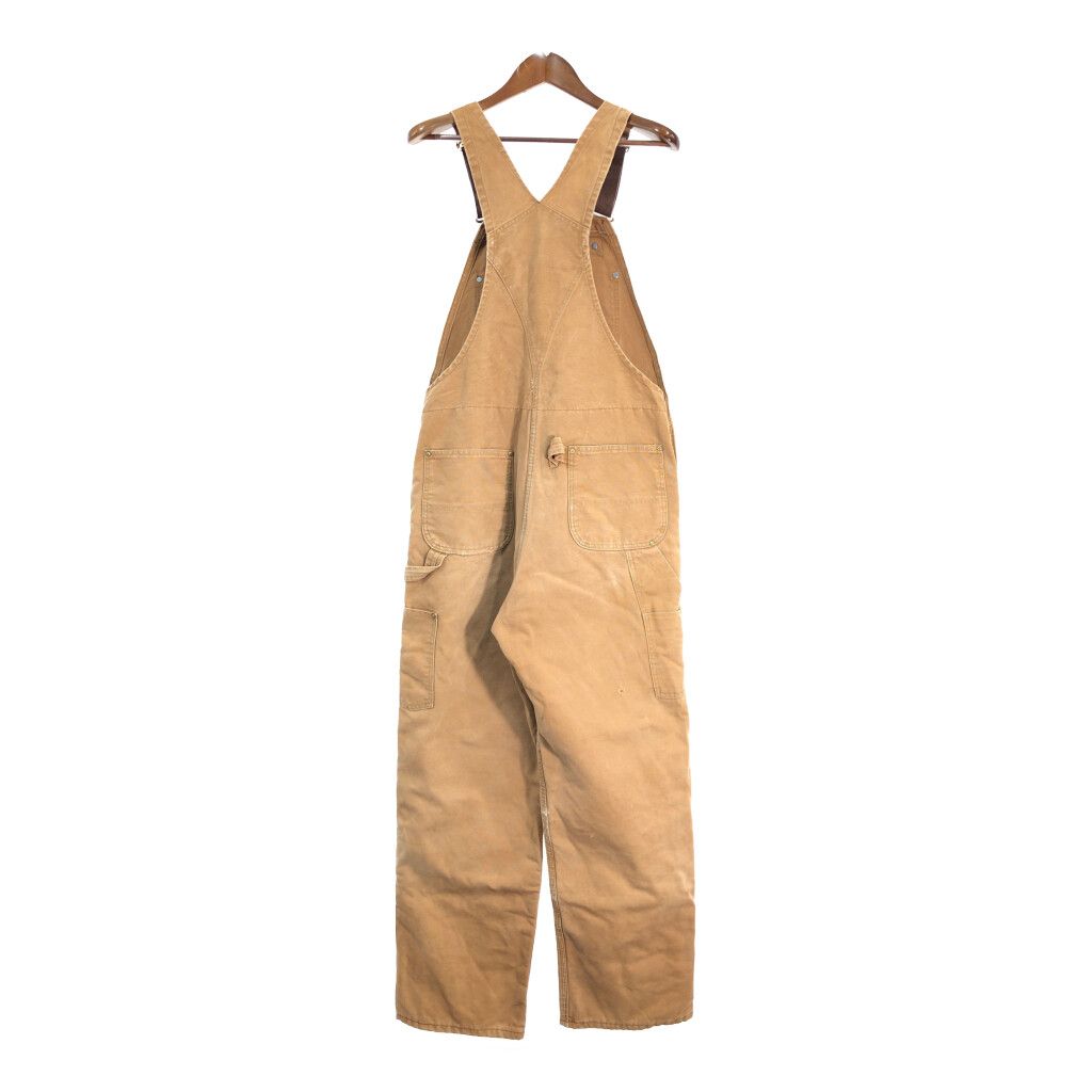 90年代 USA製 Carhartt カーハート ダック ダブルニー ビブ