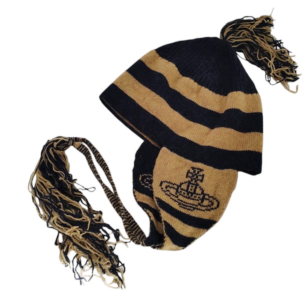 F ネイビー×ベージュ