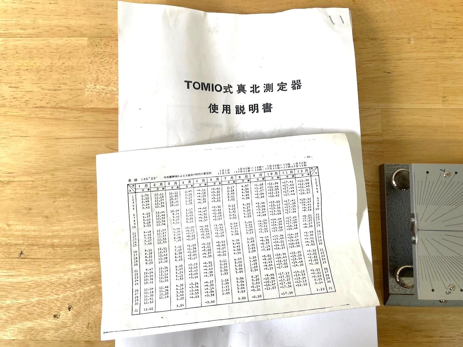 愛知建築士会 真北測定器