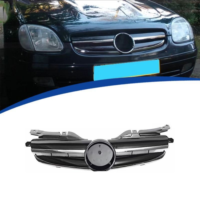 メルセデス ベンツ SLK R170 1998-2004年式 メンズ 外装パーツ AMGスタイル フロントグリル 中網 zkLa979