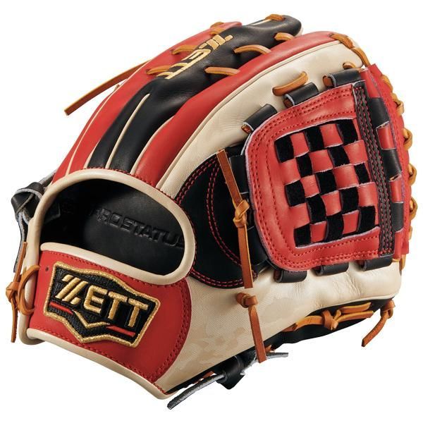 け*−様 【軟式】ZETT PROSTATUS 内野用グラブ 源田モデル 右投げ mizushimasports_brgb32456s