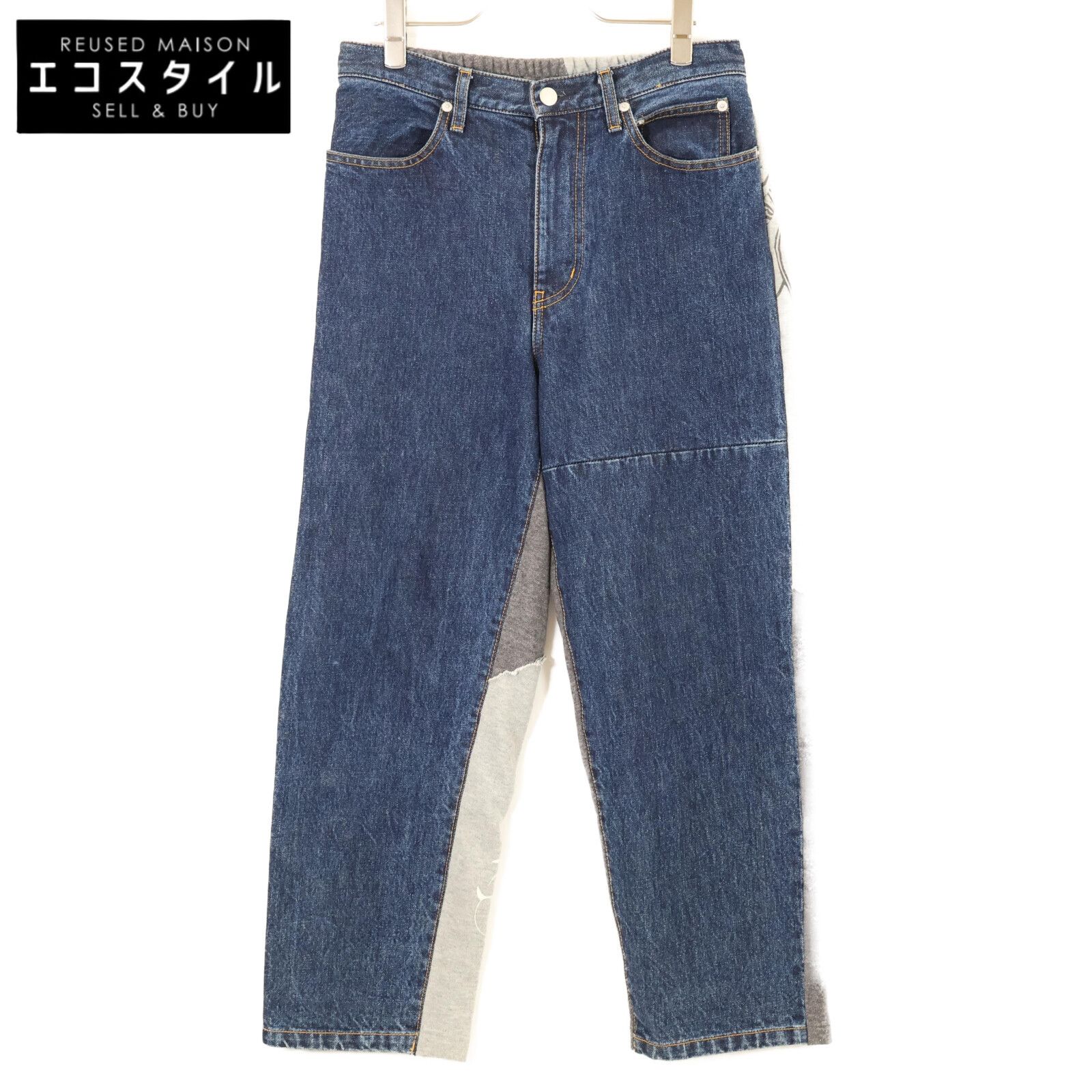UNDERCOVER アンダーカバー UL1B4502 ｽｳｪｯﾄ切り替え ﾃﾞﾆﾑﾊﾟﾝﾂ 2