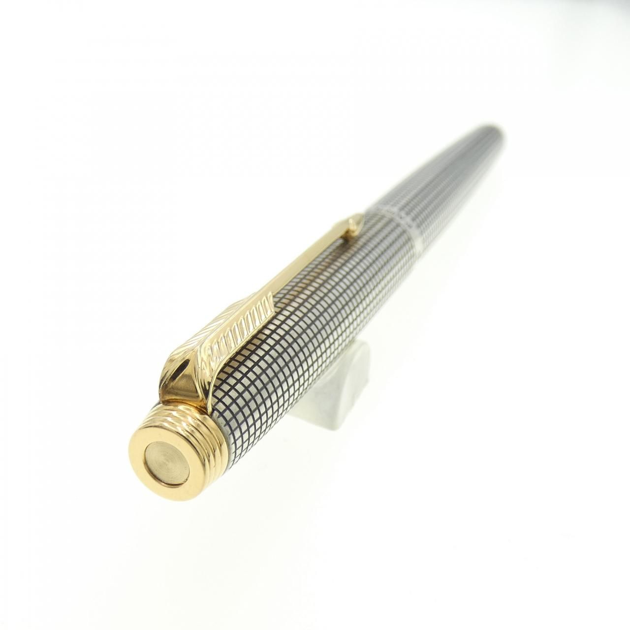 パーカー スターリングシルバー　万年筆　75周年K14 USA製 パーカー スターリングシルバー万年筆75周年K14 USA製