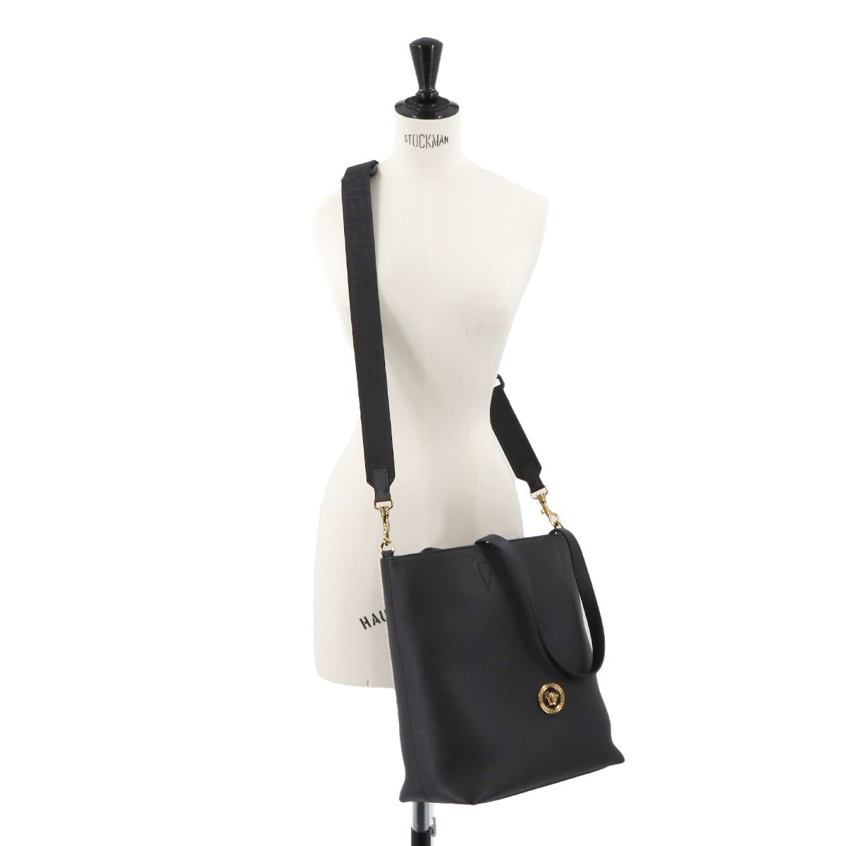 未使用 展示品 ヴェルサーチェ VERSACE メデューサ 2way トート 