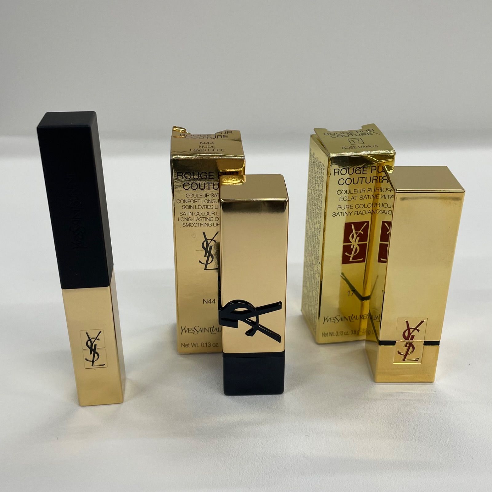 L753 K YSL YVESSAINTLAURENT イヴ サンローラン イヴサンローラン ルージュピュールクチュール 口紅 3点セット