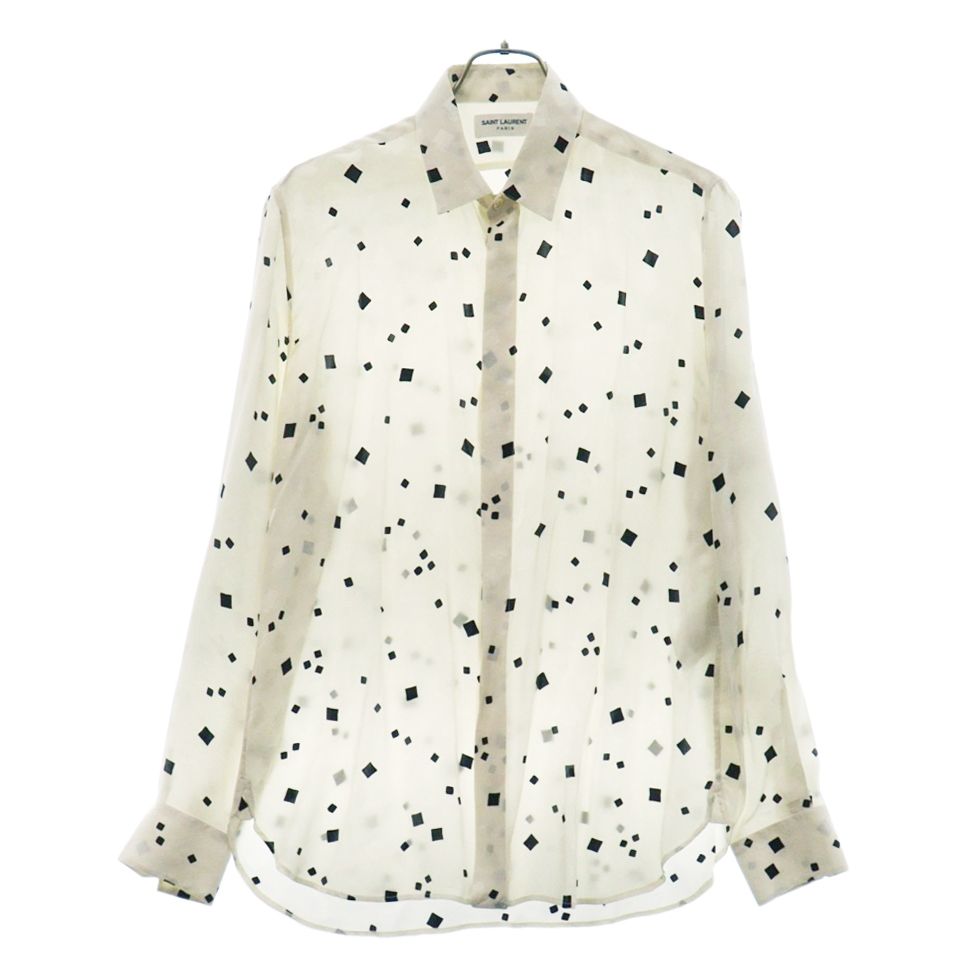 サンローランパリ サイズ:37 23SS 723186 Y900R クレープサテン  