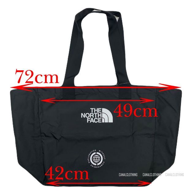 THE NORTH FACE EWC TOTE L ザ ノースフェイス EXPLORATION WITHOUT COMPROMISE  トートバッグ、エコバッグ お買い物、普段使い 日本未入荷モデル アメリカ正規店購入 NF0A81D9JK3 大き目エコバッグ