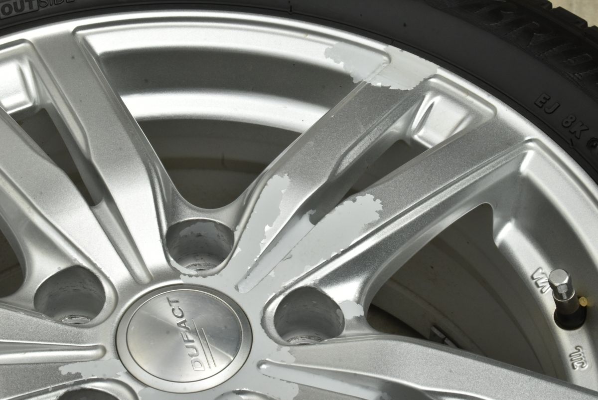バリ溝 DUFACT 16in 6.5J 40 PCD114.3 ブリヂストン ブリザック VRX3 205 55R16 ノア ヴォクシー ステップワゴン アクセラ FFCRYSTALESIA_COM