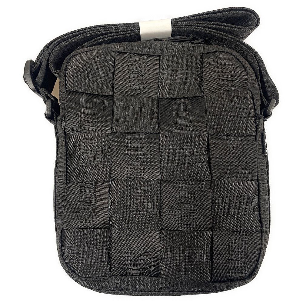 SUPREME シュプリーム 23SS Woven Shoulder Bag ウーブン ショルダーバッグ ブラック 正規品 / 31064