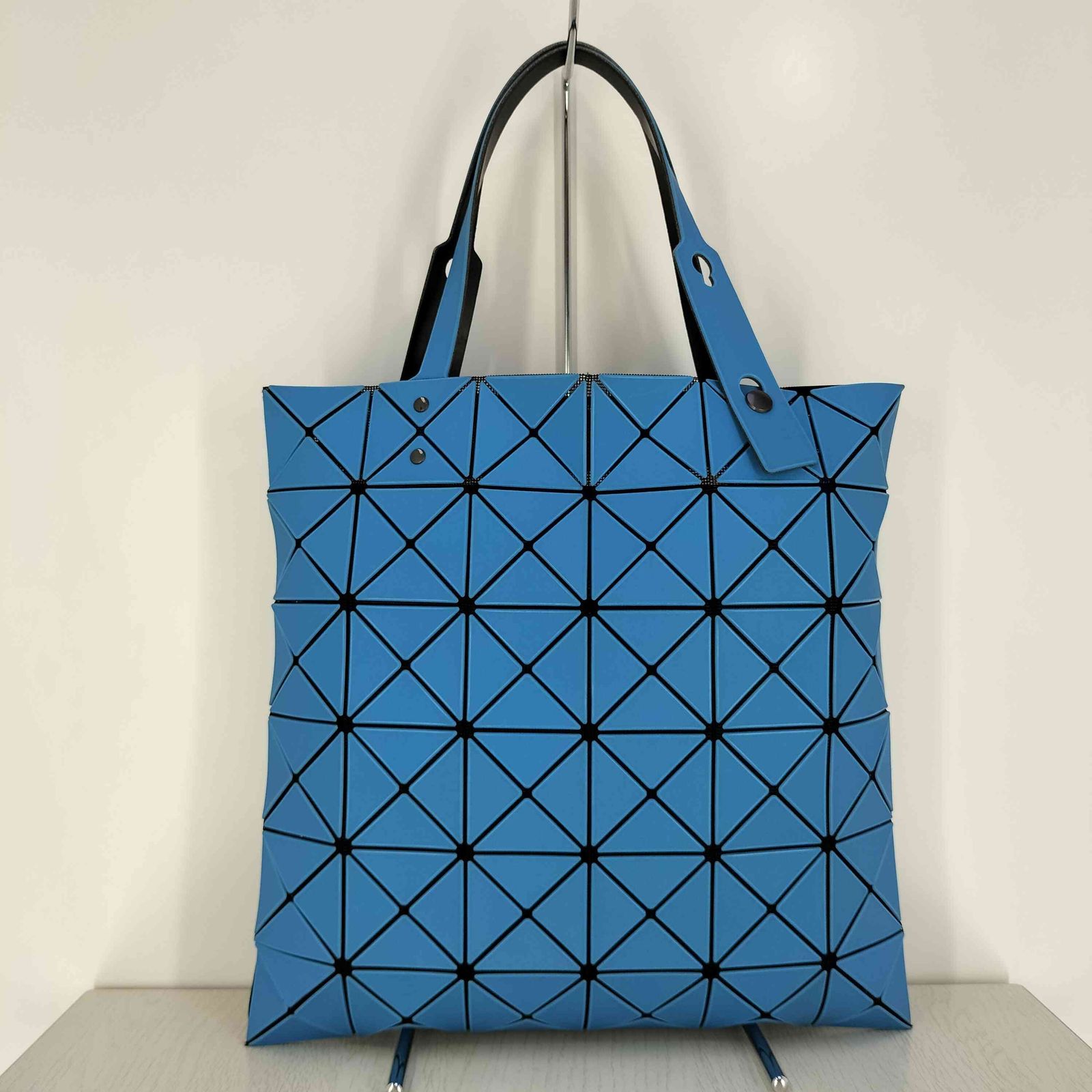 バオバオあイッセイミヤケ　トートバッグ　ルーセント グロスブルー　レア BAO ISSEY MIYAKE バオバオ イッセイミヤケ 水滴プリント6×6