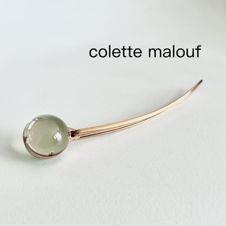 colette malouf コレットマルーフ ジェモロジーオーブヘアピン