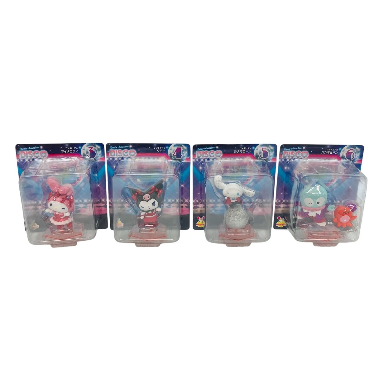 Happyくじ　サンリオ　フィギュア　8種セット　DISCO Sanrio characters DISCO』│商品一覧│Happyくじ