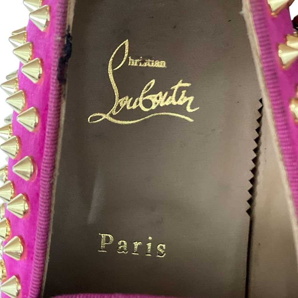 美品 Christian Louboutin クリスチャンルブタン ローラーボーイ 