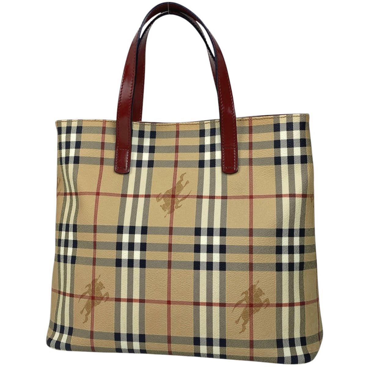 バーバリー BURBERRY チェック柄 トートバッグ ハンドバッグ ロンドン 