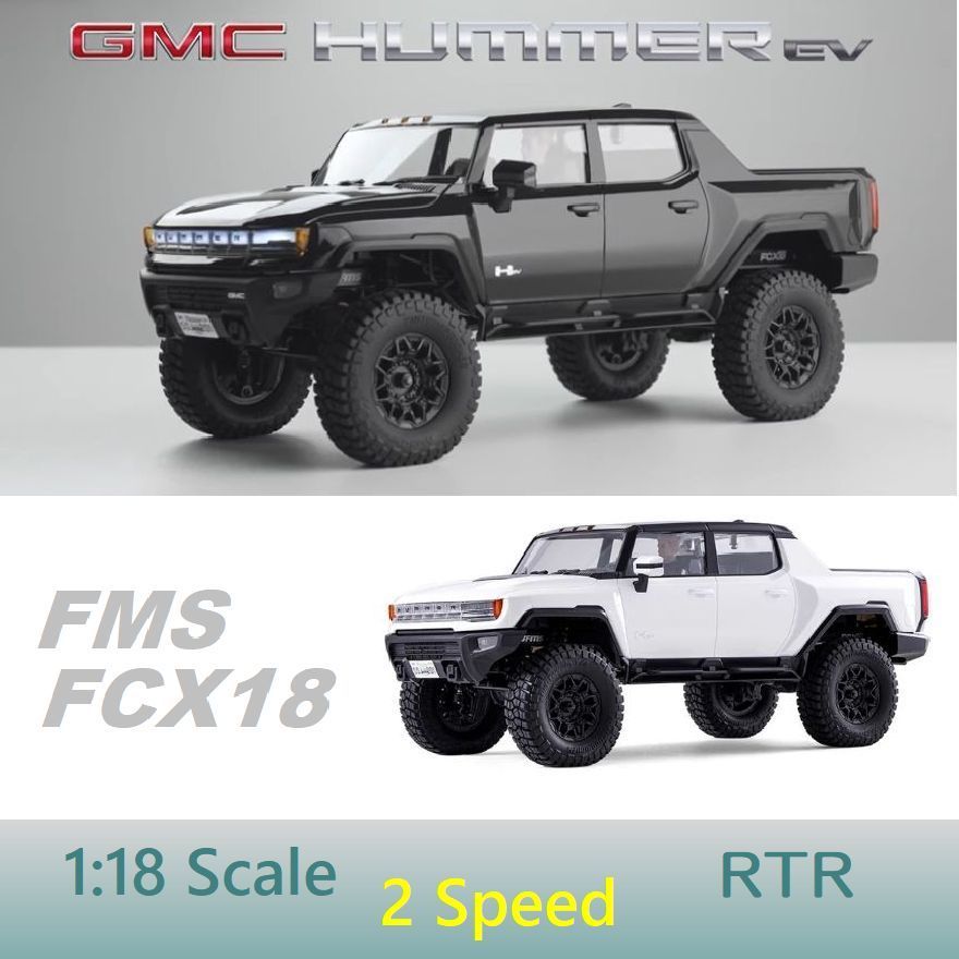 FMS FCX18 ハマーEV RTR 白 FMS FCX18 ハマーEV RTR 白 FMS