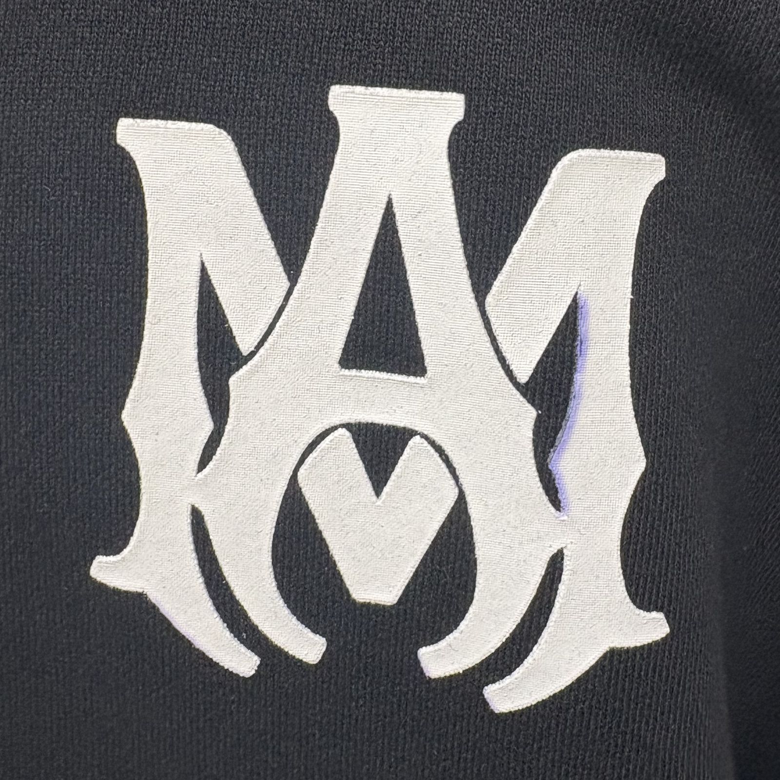 LサイズAMIRI ロゴパーカー アミリ MA CORE LOGO HOODIE ブラック L