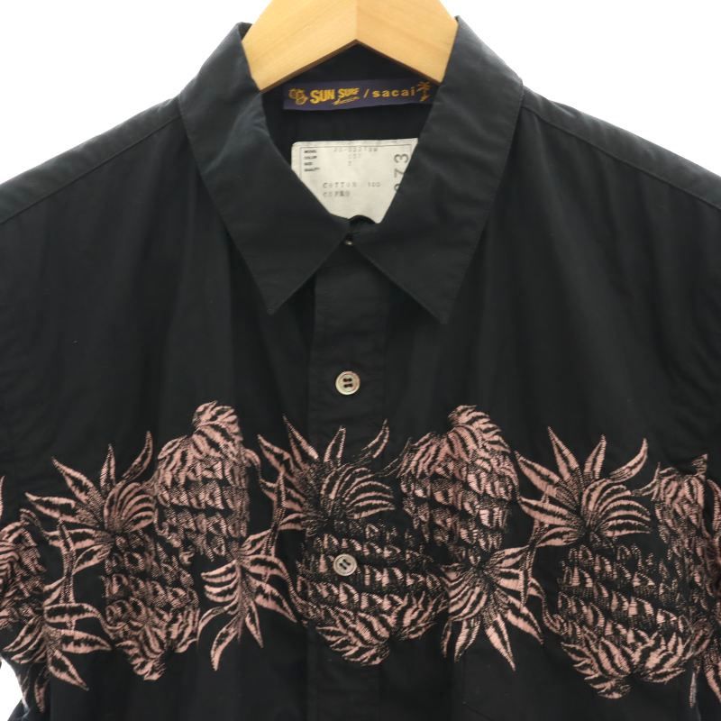 SUN SURF / sacai 半袖シャツ サイズ2 Mサイズ SUN SURF / sacai 半袖シャツ サイズ2 Mサイズ SUN SURF / sacai