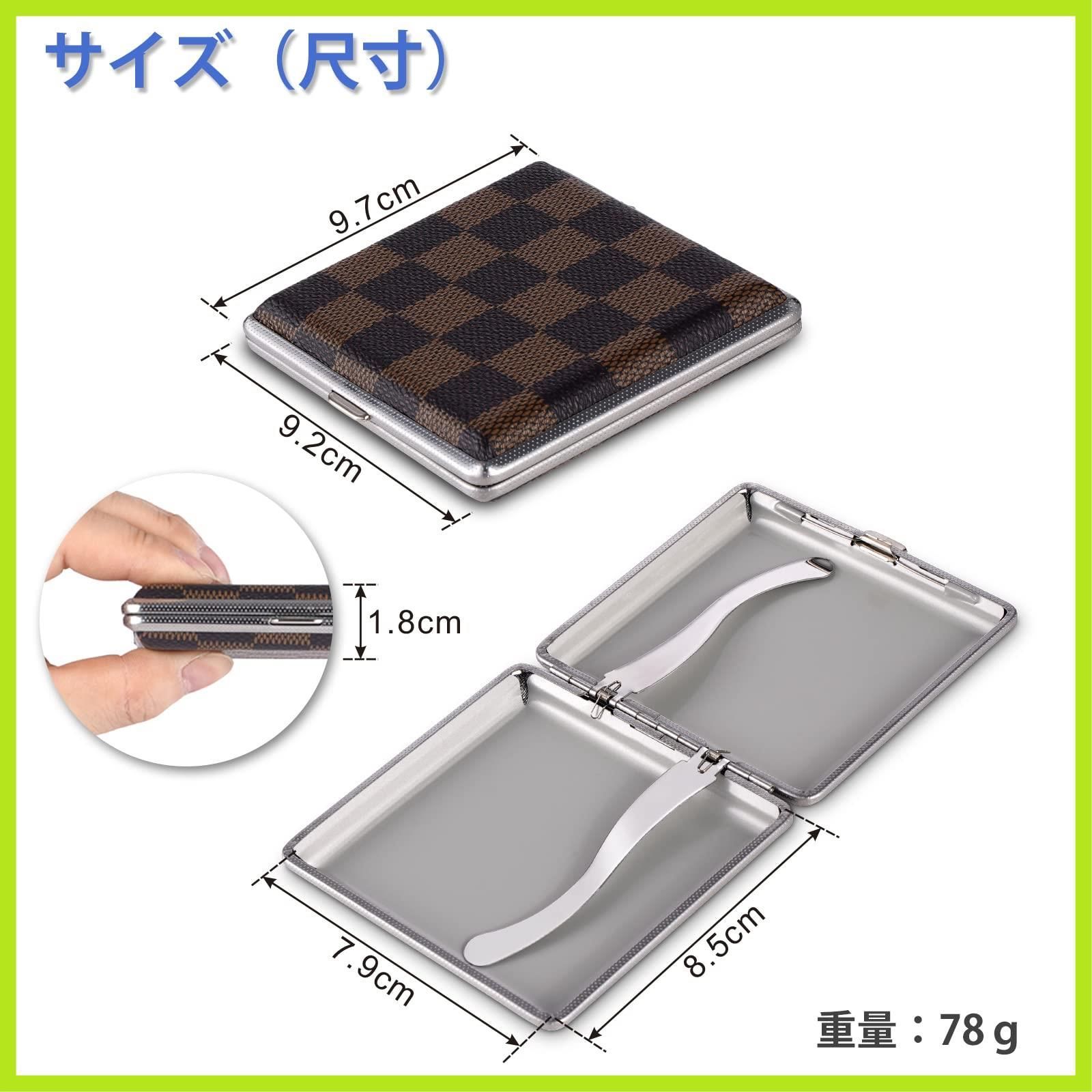 在庫わずか」case cigarette 革調 手巻きタバコ たばこケース 20 在庫わずか」case cigarette 革調 手巻きタバコ たばこケース 20