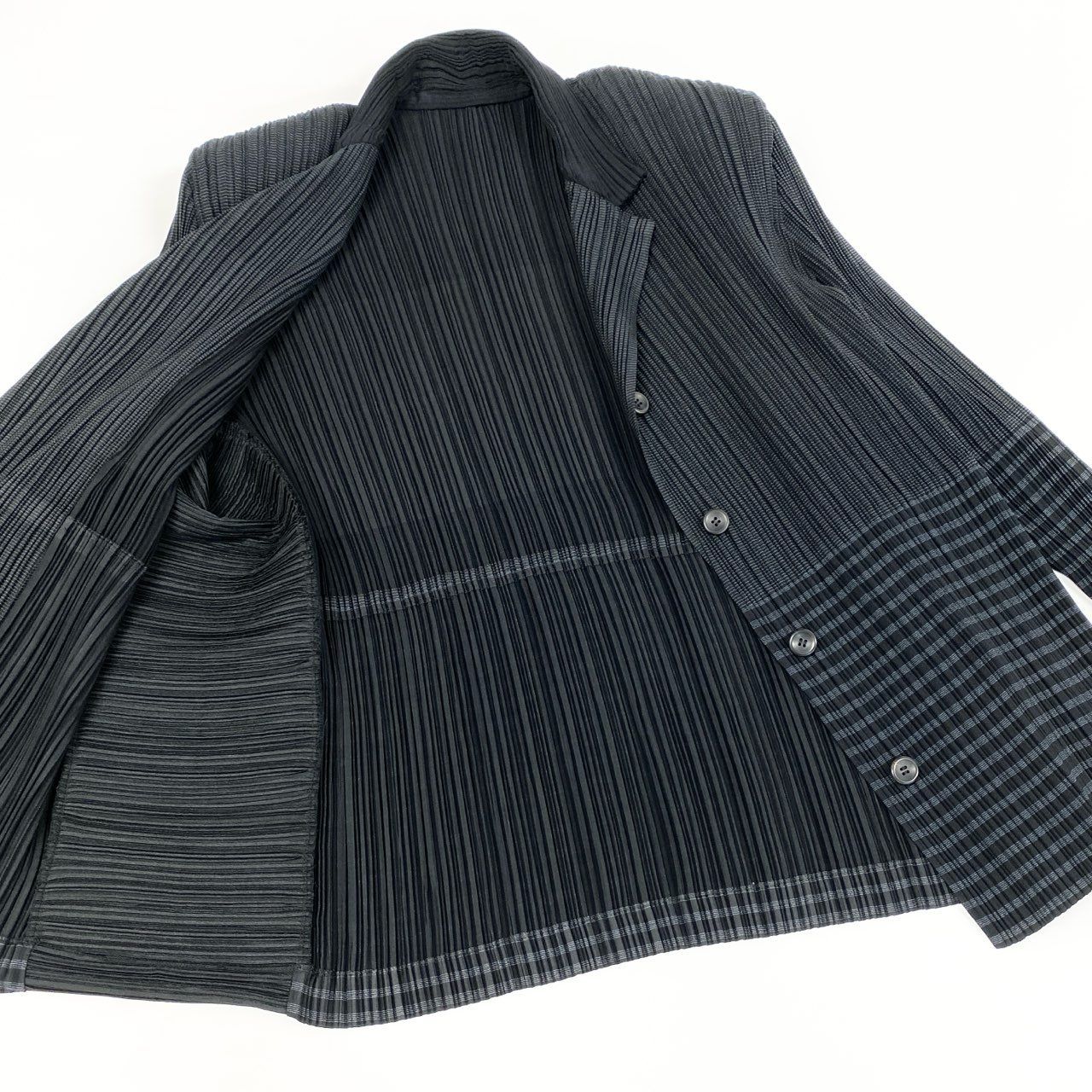 ISSEY MIYAKE - 59e9 ISSEY MIYAKE イッセイミヤケ ボーダー切替