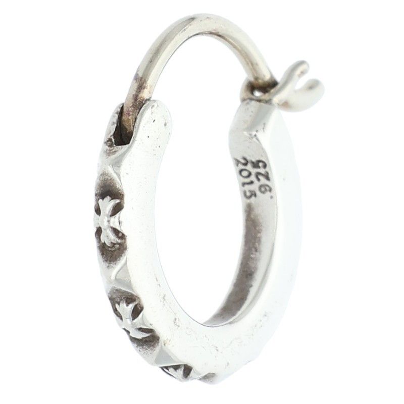 クロムハーツ HOOP TFP TINY タイニーフープ シルバーピアス メンズ