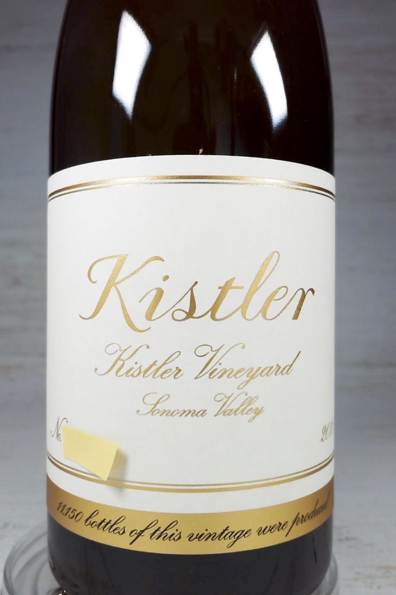 ★高評価98点★キスラー、キスラー･ヴィンヤード★ Kistler, Kistler Vineyard, Sonoma Valley [ 2018 ]