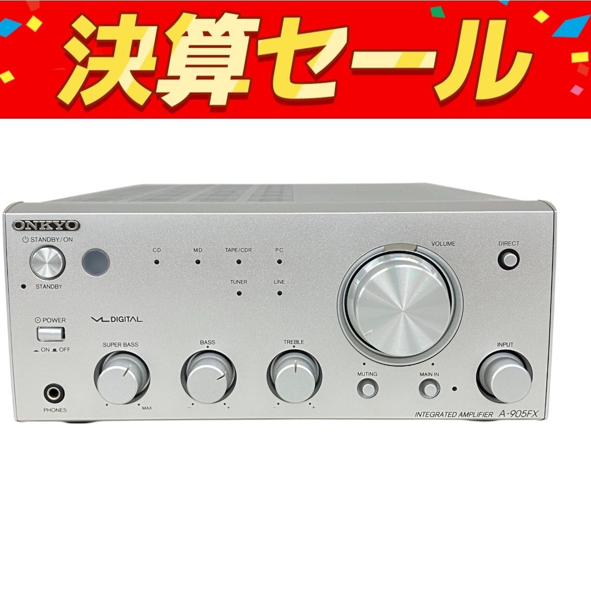 ONKYO A-905FX プリメインアンプ INTEC205 - オンキヨー オンキョー 音