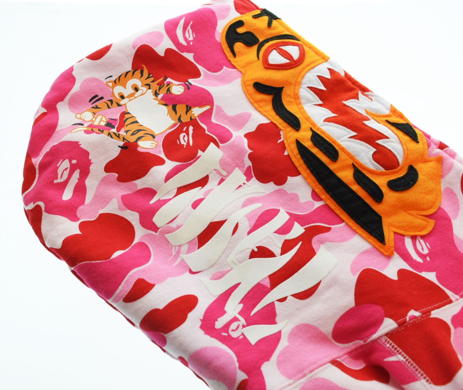 ア ベイシング エイプ A BATHING APE ABC Camo Tiger Zip Hoodie 