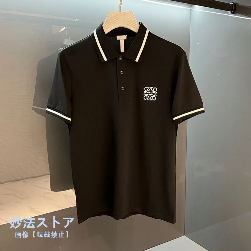 LOEWE (ロエベ) 胸ロゴ刺繍 クルーネック 半袖 Tシャツ LELS359Y22X12 レディース ロゴ【サカゼン公式通販】