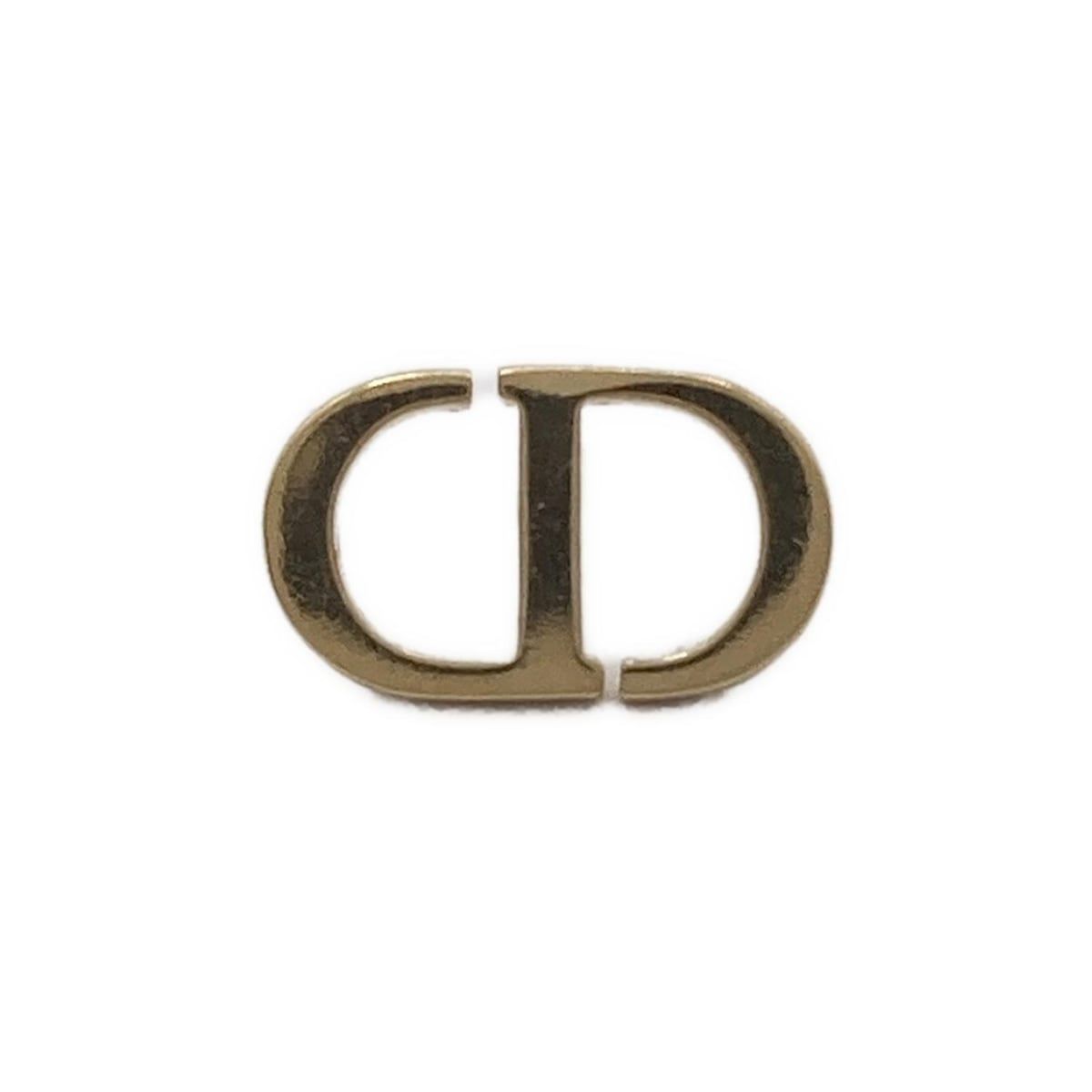 DIOR|ChristianDior ディオール|クリスチャンディオール ピアス - ゴールド CDモチーフ|片方のみ