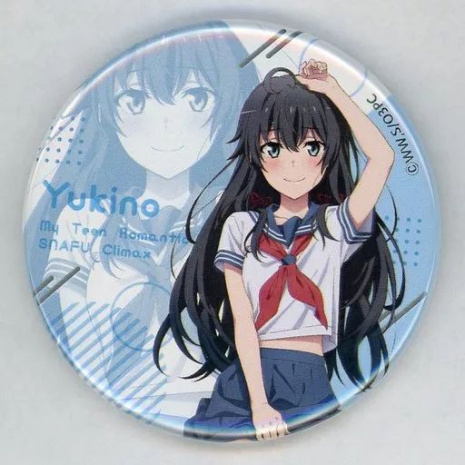 中古】バッジ・ピンズ 雪ノ下雪乃(セーラー服3) 缶バッジ 「DMM 