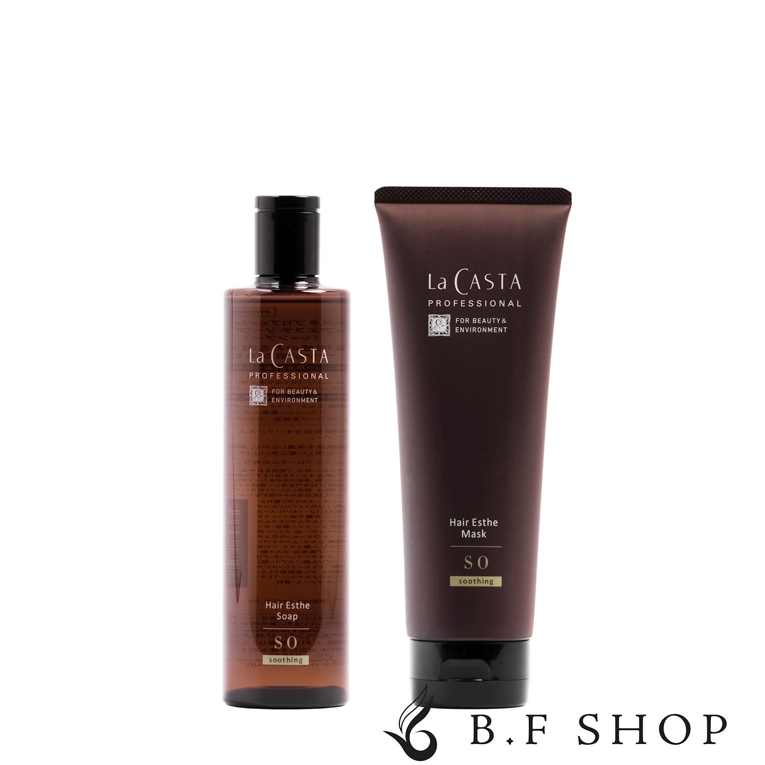 La CASTA ヘアエステ　ソープ＆マスク セット セット品】ラ・カスタ プロ ヘアエステ ソープ & ヘアエステ