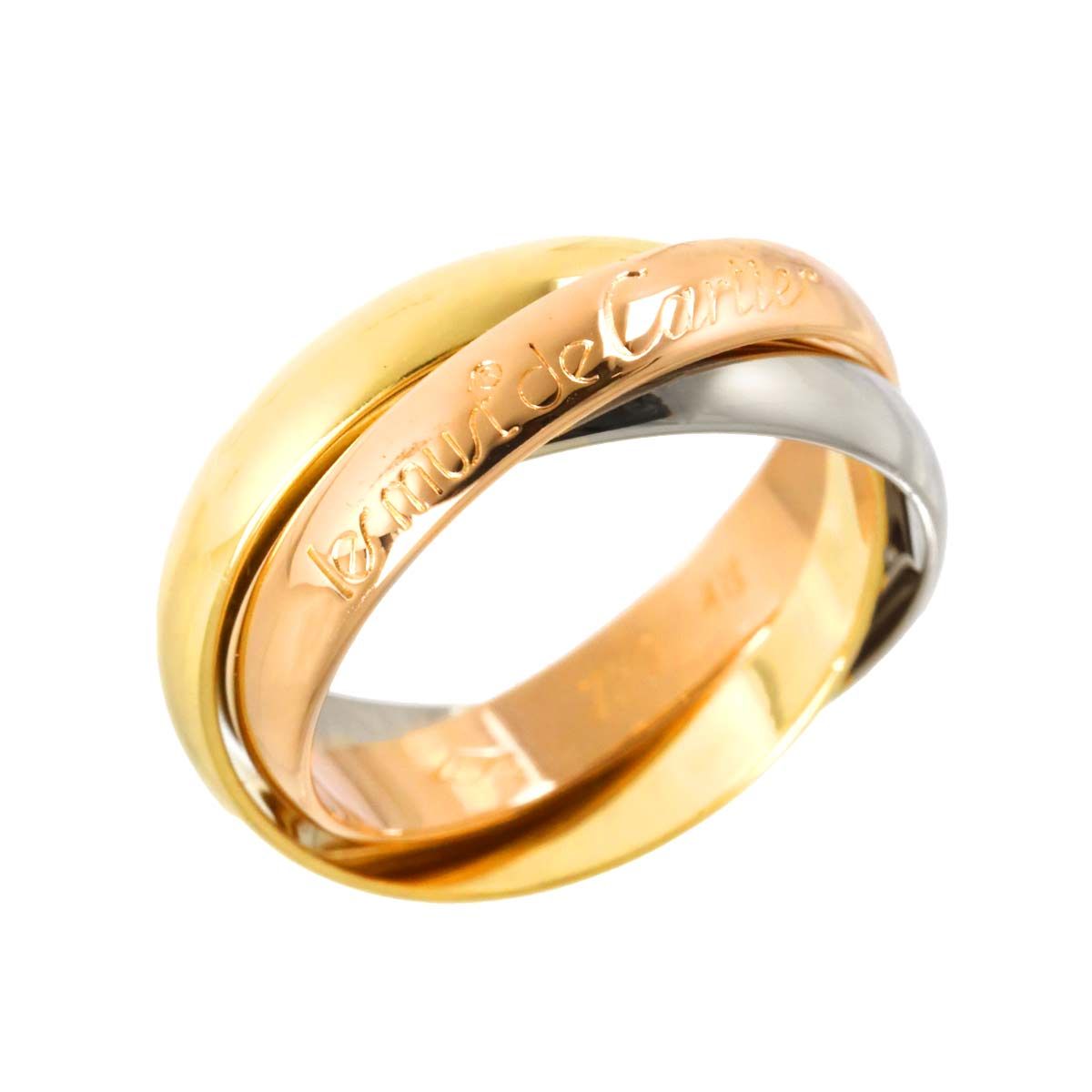 Cartier トリニティSM 48 楽天市場】カルティエ トリニティ 48（指輪・リング｜レディース