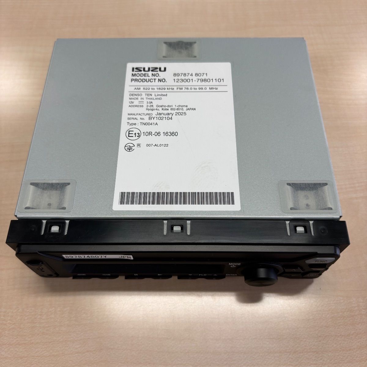 UD純正オーディオ 新車外し Bluetooth オーディオ 1DIN UDトラックス