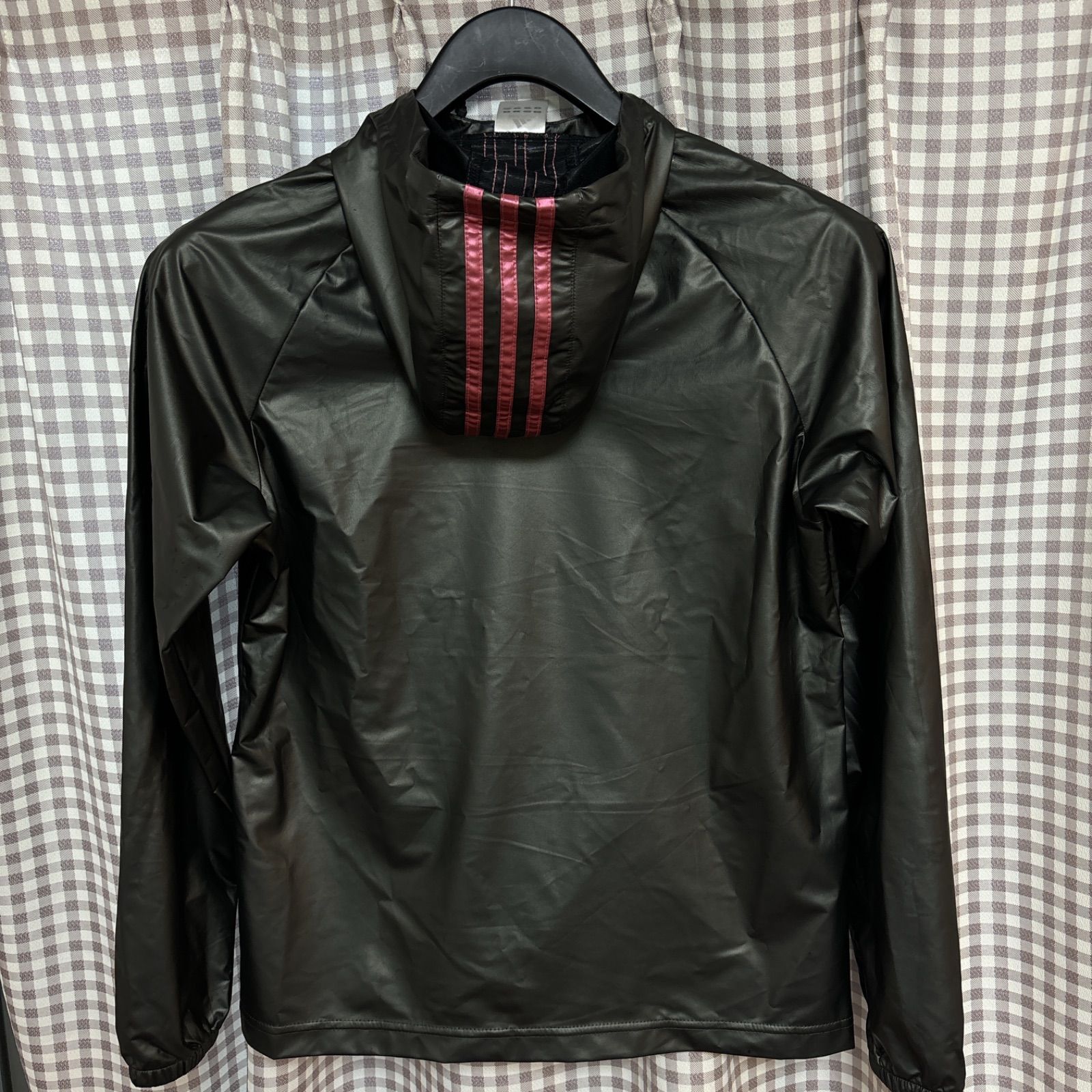 adidas アディダス ウインドブレーカー フード付き Mサイズ - メルカリ