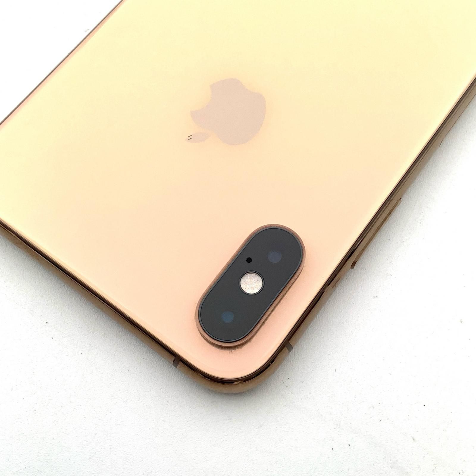 スマートフォン・携帯電話 iPhone XS 256GB ゴールド Softbank 白ロム 