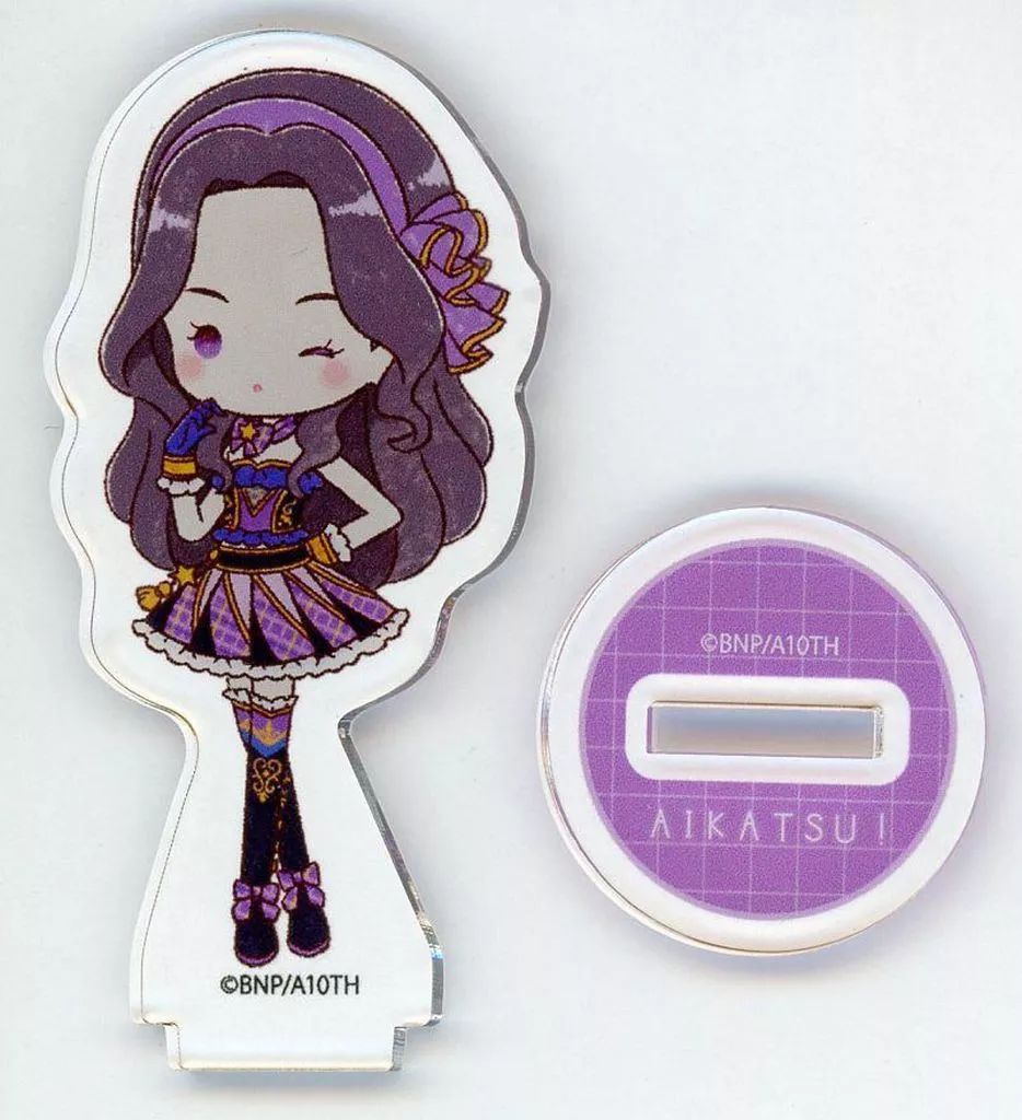 ★【未開封】アイカツ! アクリルスタンド 白樺リサ 箔押しサイン入り超デカアクリルスタンド 白樺リサ ～「アイカツ