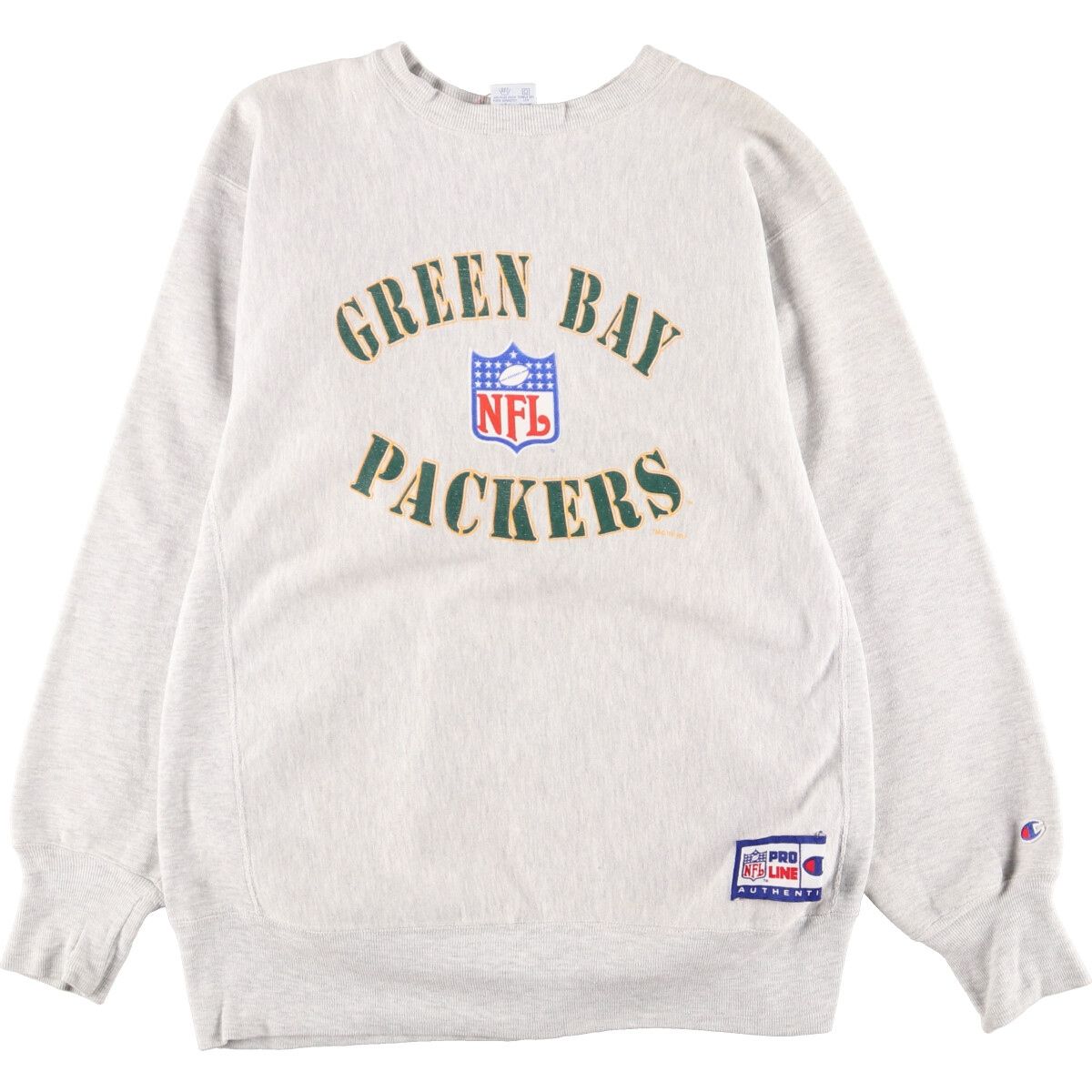 古着 90年代 チャンピオン Champion リバースウィーブ 刺繍タグ NFL 