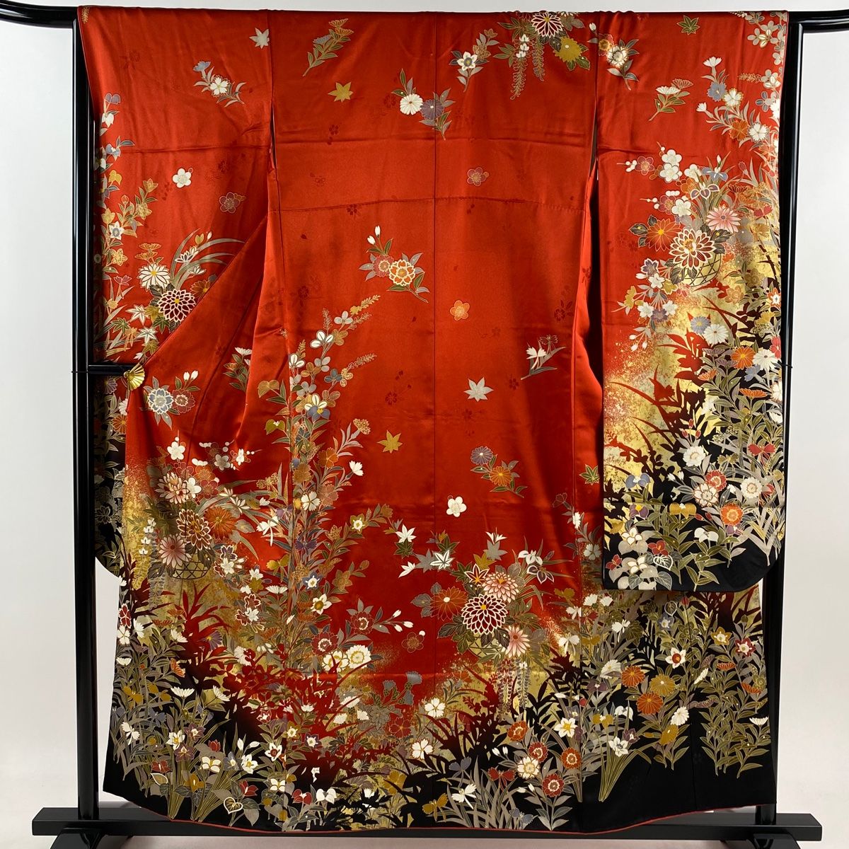 振袖　美品　身丈156cm　裄丈64.5cm　成人式　結婚式　正絹　MM59 振袖 美品 身丈156cm 裄丈64.5cm 成人式 結婚式 正絹 MM59 着物