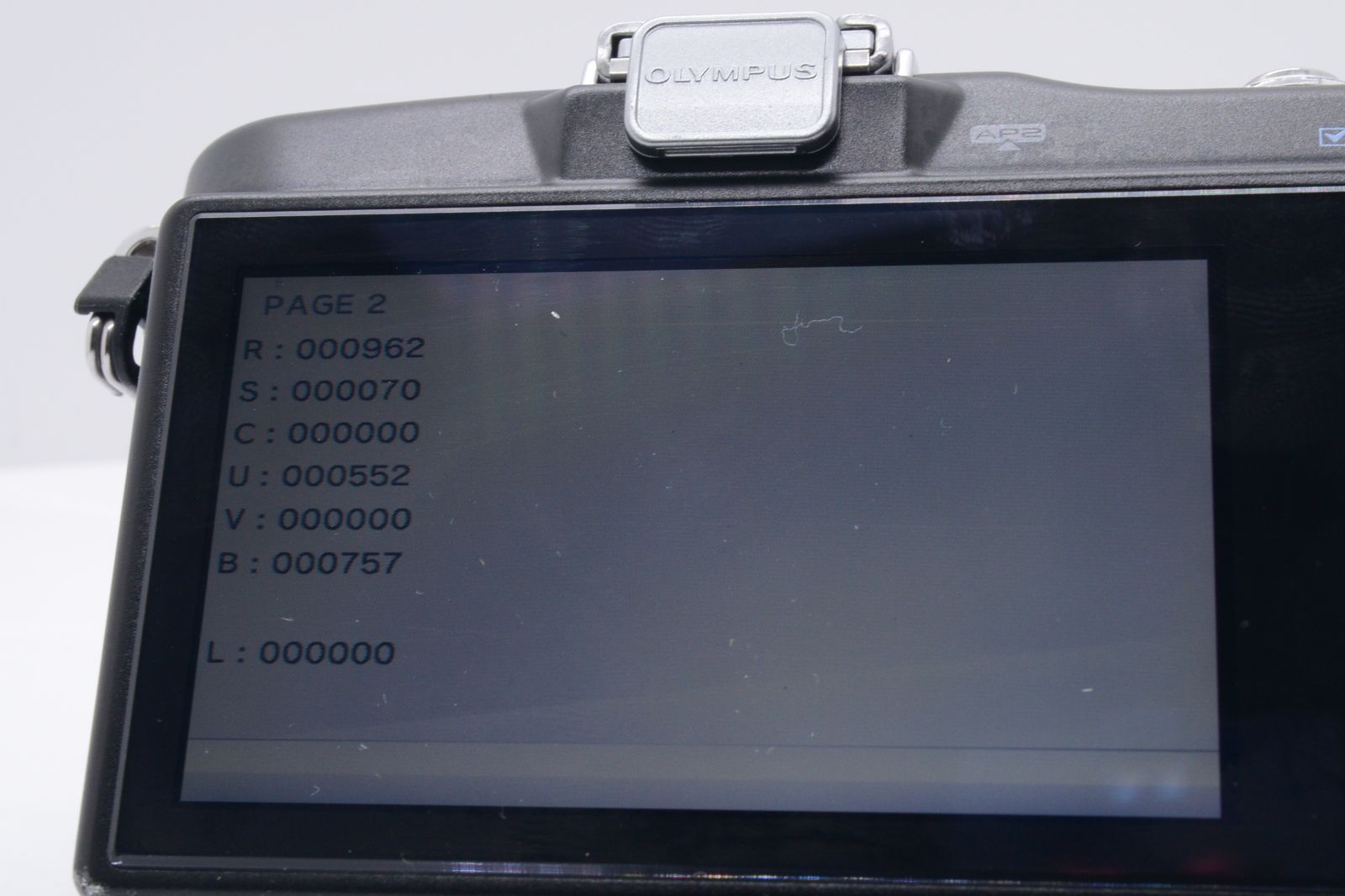 美品 OLYMPUS PEN Mini E-PM1 公式 シャッター回数963回 ブラック METN0001