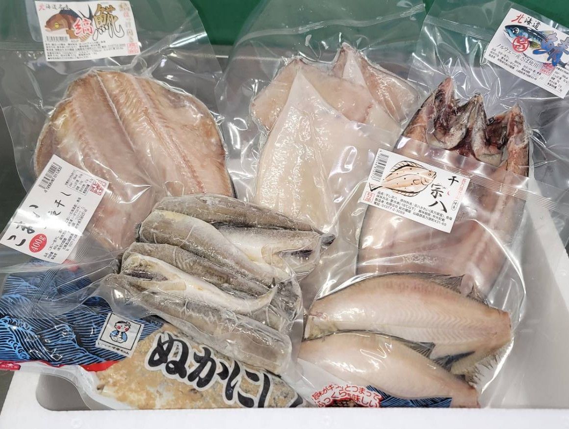 北の国からいろいろなお魚6点セット