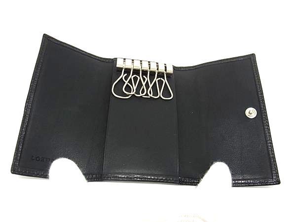□新品□未使用□ LOEWE ロエベ アナグラム レザー 6連 キー