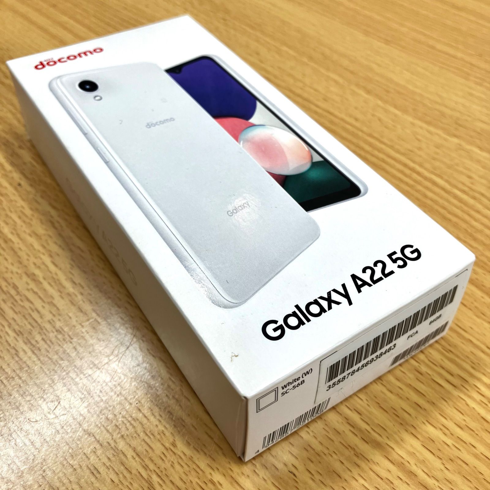 新品/未使用】『Galaxy⭐️A22 5G 64GB』ホワイト(SC-56B) （SNA