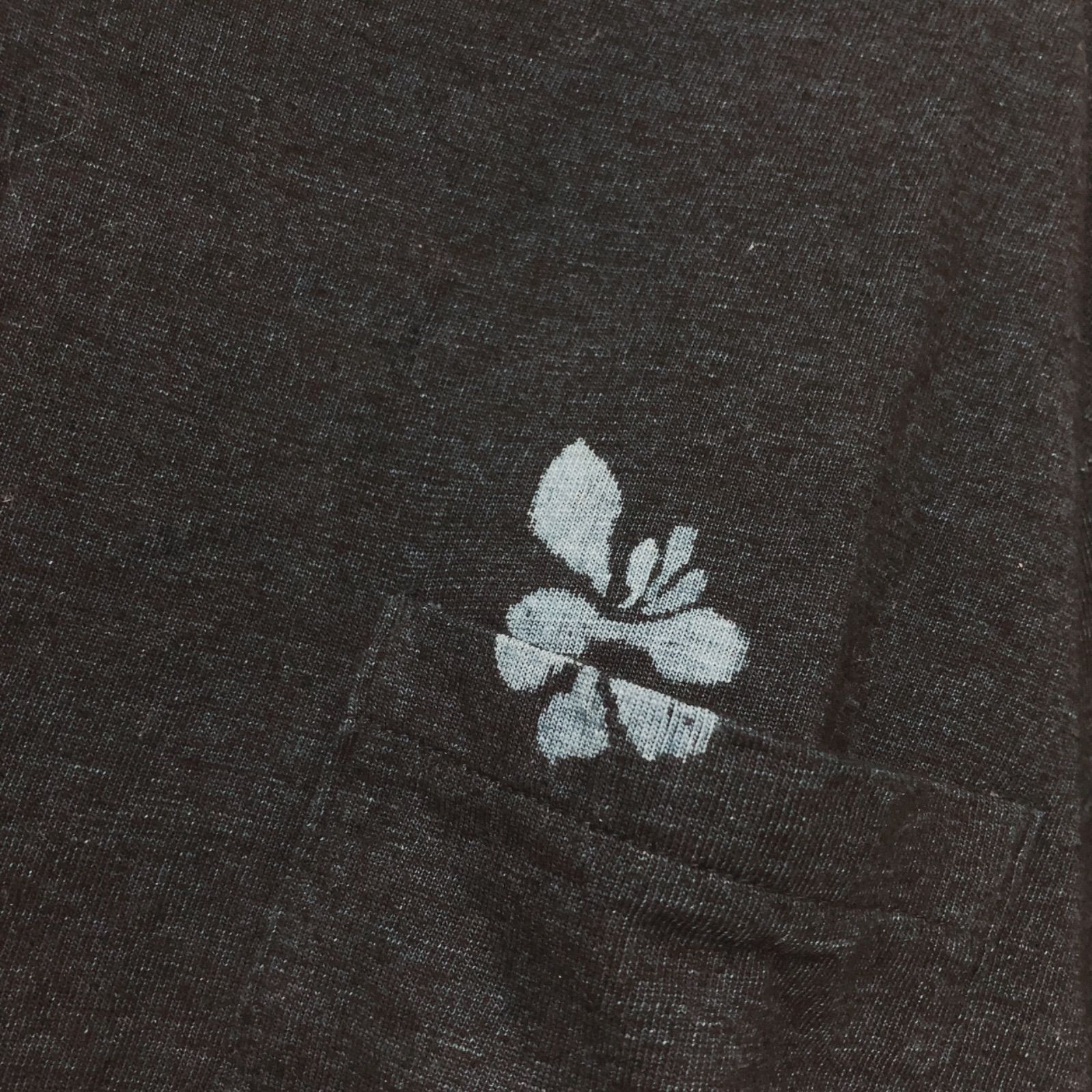パラスパレス★ブルー★半袖★ tシャツ セール】 フロスト加工プリント半袖Tシャツ （Tシャツ