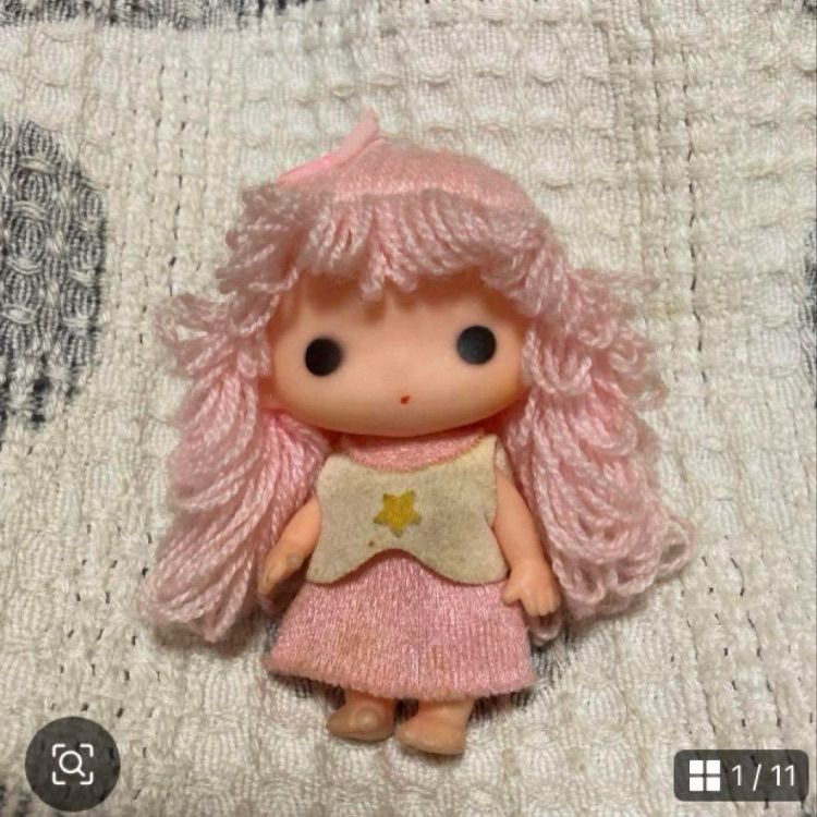 サンリオ　昭和レトロ　ヴィンテージ 1976 キキララ　ララ　人形　中古品 サンリオ 昭和レトロ ヴィンテージ 1976 キキララ ララ 人形