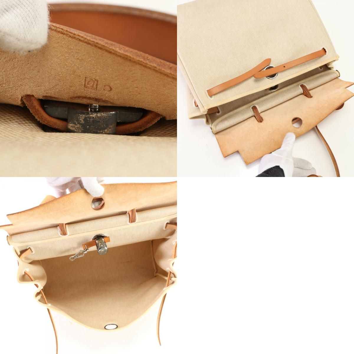美品 エルメス □D 刻印 エールバッグ MM 2WAY ショルダーバッグ 替え 