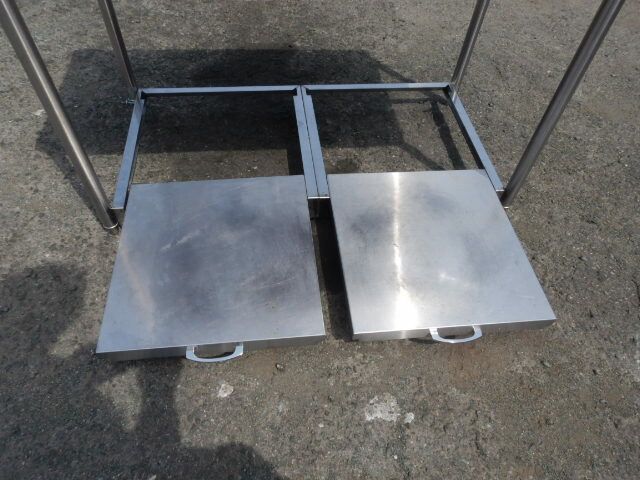 タニコー 業務用 ステンレス 作業台 ガス台 W120 D60 H80cm 厨房