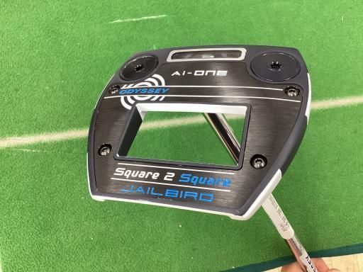 オデッセイ Ai-ONE SQUARE 2 SQUARE JAILBIRD カスタム パター PT 純正特注シャフト フレックスその他 メンズ 男性用 右利き 右用 Cランク ゴルフクラブ