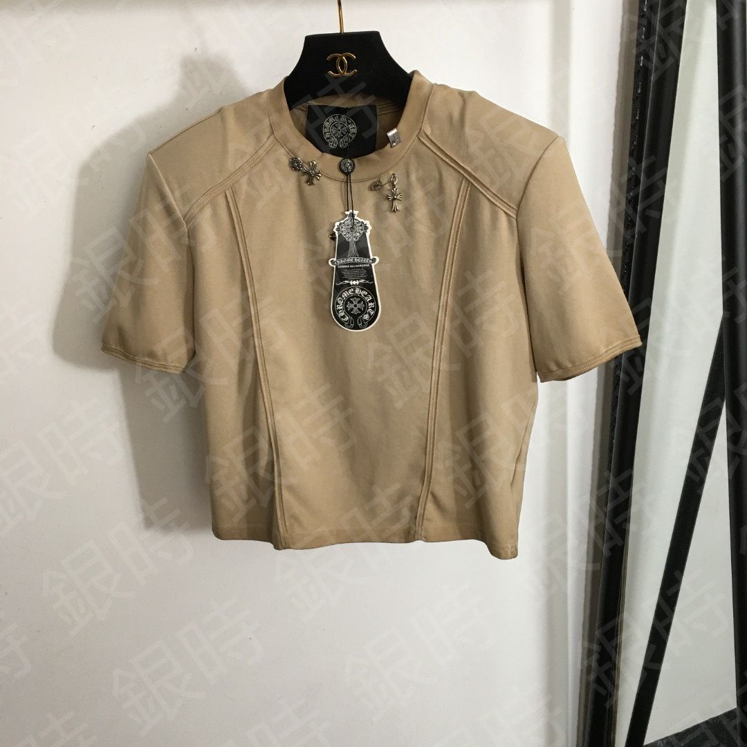 美品 Chrome Hearts   半袖(tシャツ)   カーキ/グリーン 見逃せません