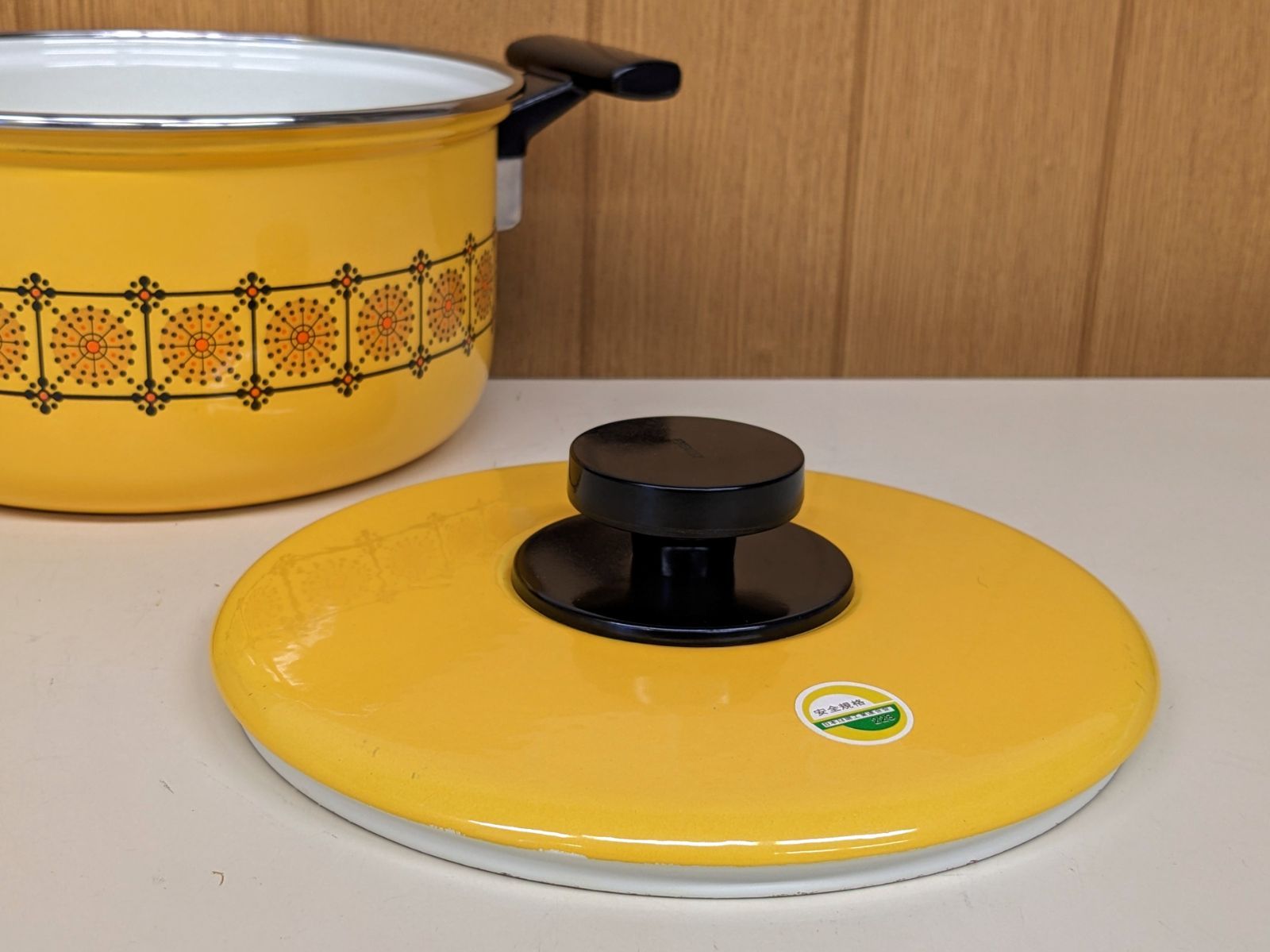 北欧 黄色い鍋＊mjj201